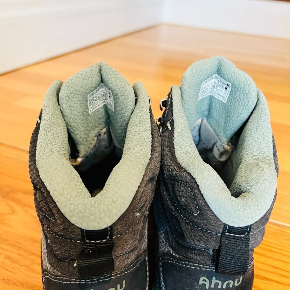 VERY NICE AHNU VIBRAM RUBBER WATERPROOF HIKING BOOTS WOMEN'S SIZE US 6.5 - Picture 5 of 16